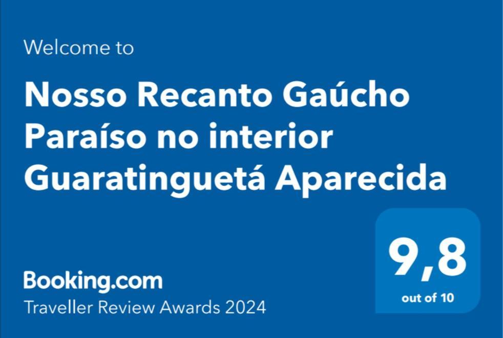 Nosso Recanto Gaucho Paraiso No Interior Guaratingueta Aparecida Exterior foto